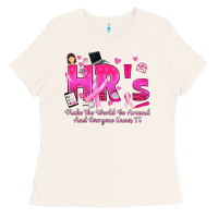Bone breast cancer hr human resources Ladies Tee - texasbilliewilder