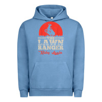 Pigment Pebble Blue the lawn ranger rides again shirt  cute lawn caretaker gift Urban Hoodie - longCreatives