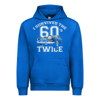 Cobalt I Survived The Sixties Twice Classic Birthday Urban Hoodie - longCreatives
