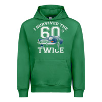 Emerald I Survived The Sixties Twice Classic Birthday Urban Hoodie - longCreatives