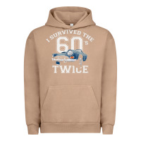 Pigment Burro I Survived The Sixties Twice Classic Birthday Urban Hoodie - longCreatives