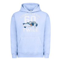 Pigment Grape Ice I Survived The Sixties Twice Classic Birthday Urban Hoodie - longCreatives