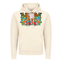Vintage Artic Mom Cow Flowers Vintage Hoodie - CowCowDesign
