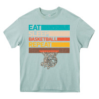 Arona Eat Sleep Basketball Repeat Heavy Core Tee - Bettercallsaul