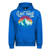 Cobalt Vintage Lake Tahoe Mountains Retro T Urban Hoodie - longCreatives
