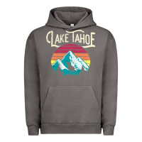 Pigment Tornado Vintage Lake Tahoe Mountains Retro T Urban Hoodie - longCreatives