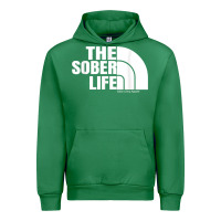 Emerald the sober life sobriety cool aa na anonymous t shirt gifts Urban Hoodie - longCreatives