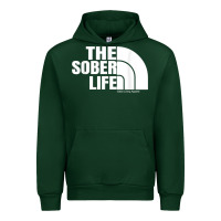 Forest Green the sober life sobriety cool aa na anonymous t shirt gifts Urban Hoodie - longCreatives