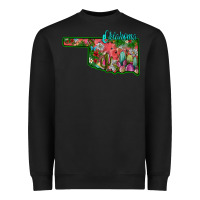 Black oklahoma Heavyweight Sweatshirt - SublimationCraftShop