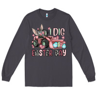Smoke I dig Easter Day Long Sleeve Tee - OliviaCreatesArt