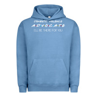 Pigment Pebble Blue Domestic Violence Advocate Urban Hoodie - longCreatives