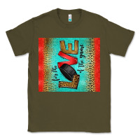 Army Green for the love of the game ice hockey Classic Tee - Jasminsmagicworld