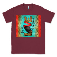 Burgundy for the love of the game ice hockey Classic Tee - Jasminsmagicworld