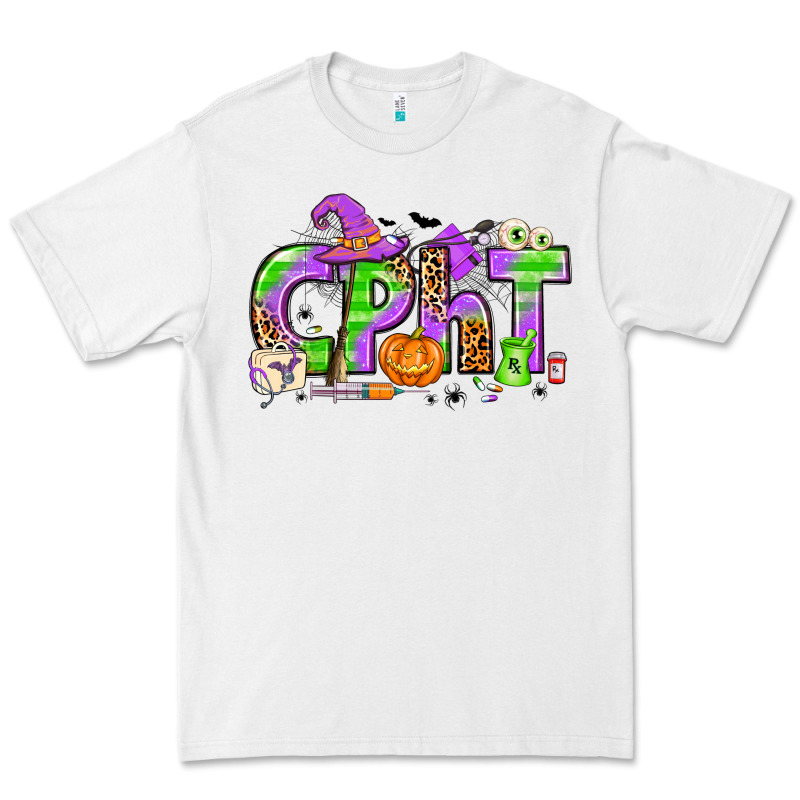 Halloween Cpht Pharmacy Technician Premium Tee by texasbilliewilder | Teevron