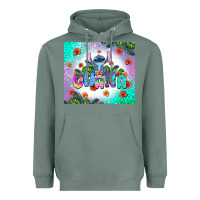 Sage ohana stitch Heavyweight Hoodie - AdoDesignShop