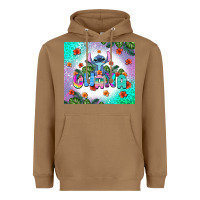 Toasted Coconut ohana stitch Heavyweight Hoodie - AdoDesignShop