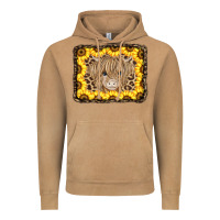 Vintage Camel Baby Cow Leopard Sunflowers Vintage Hoodie - CowCowDesign