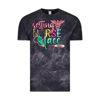 Cloud Black resting nurse face Vintage Tee - CowGirlArtShop