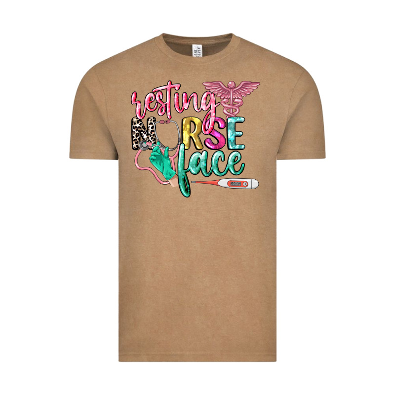 Resting Nurse Face Vintage Tee by CowGirlArtShop | Teevron