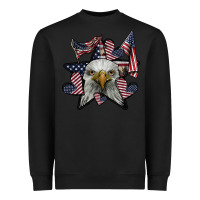 Black eagle star png Heavyweight Sweatshirt - SublimationCraftShop