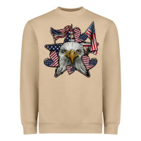 Mushroom eagle star png Heavyweight Sweatshirt - SublimationCraftShop