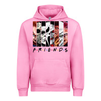 Fuchsia Pink funny horror friends scary movies halloween costume sweatshirt Urban Hoodie - longCreatives