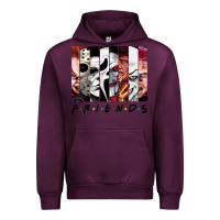 Mauve Wine funny horror friends scary movies halloween costume sweatshirt Urban Hoodie - longCreatives