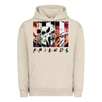 Pigment French Oak funny horror friends scary movies halloween costume sweatshirt Urban Hoodie - longCreatives