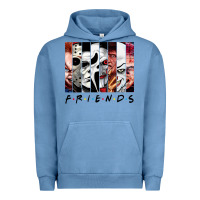 Pigment Pebble Blue funny horror friends scary movies halloween costume sweatshirt Urban Hoodie - longCreatives