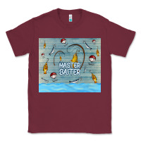 Burgundy master baiter Classic Tee - TumblerDesignByShophia