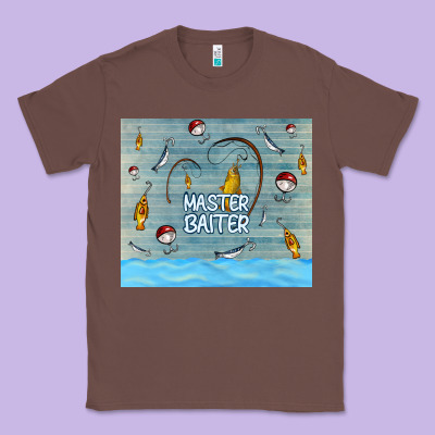 Master Baiter Classic Tee Designed By Tumblerdesignbyshophia