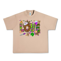 Burro Mardi Gras love Nurse Urban Heavy Tee - HowdyJamesFarm