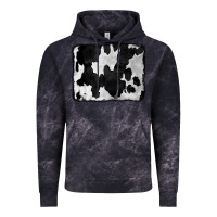 Cloud Black Cowhide Vintage Hoodie - CowCowDesign