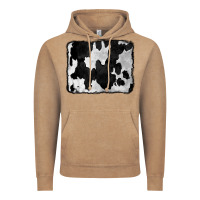 Vintage Coffee Cowhide Vintage Hoodie - CowCowDesign