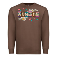Chestnut daisy auntie Premium Sweatshirt - AdoDesignShop