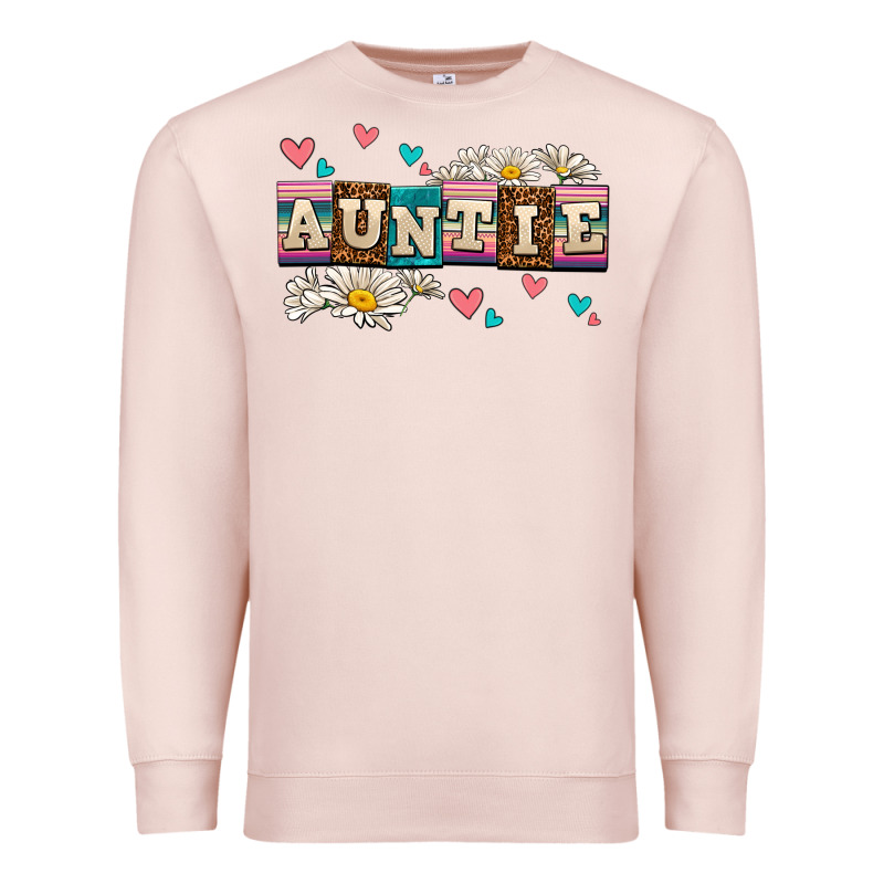 Daisy Auntie Premium Sweatshirt by AdoDesignShop | Teevron