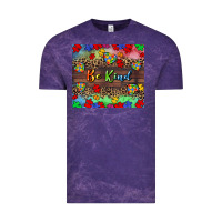 Cloud Purple Be kind Vintage Tee - CowGirlArtShop