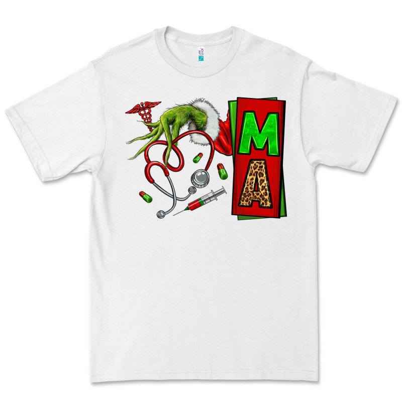 Christmas Character Nurse Premium Tee by NancyCooperArtShop | Teevron