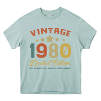 Arona Vintage 1980 Clothes 40 Years Old Retro 40th Birthday Heavy Core Tee - Bettercallsaul