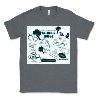 Charcoal Heather father's house Classic Tee - TumblerDesignByShophia