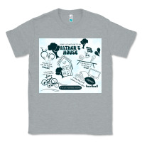Heather Grey father's house Classic Tee - TumblerDesignByShophia