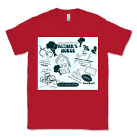 Red father's house Classic Tee - TumblerDesignByShophia