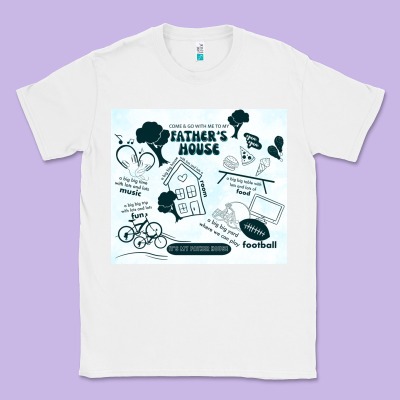 Father's House Classic Tee Designed By Tumblerdesignbyshophia