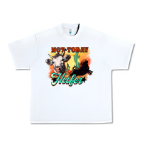 White Not today Heifer Urban Heavy Tee - HowdyJamesFarm