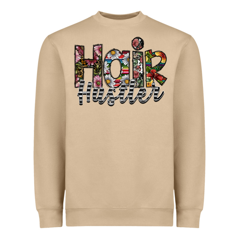 Hair Hustler Heavyweight Sweatshirt by SublimationCraftShop | Teevron
