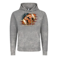 American Football Flag Players Vintage Hoodie | Teevron