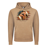Vintage Coffee American Football Flag Players Vintage Hoodie - CowCowDesign