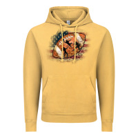 Vintage Mustard American Football Flag Players Vintage Hoodie - CowCowDesign