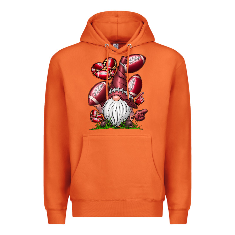 American Football Gnome Premium Hoodie by CowhideDigitalArt | Teevron