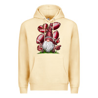 Pina Colada American Football Gnome Premium Hoodie - CowhideDigitalArt
